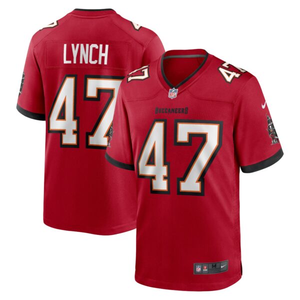 Men’s Tampa Bay Buccaneers John Lynch Nike Red Retired Player Game Jersey