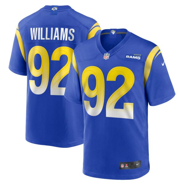 Men’s Los Angeles Rams Jonah Williams Nike Royal Game Player Jersey