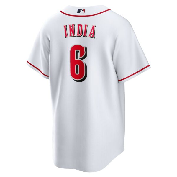 Men’s Cincinnati Reds Jonathan India Nike White Replica Player Jersey