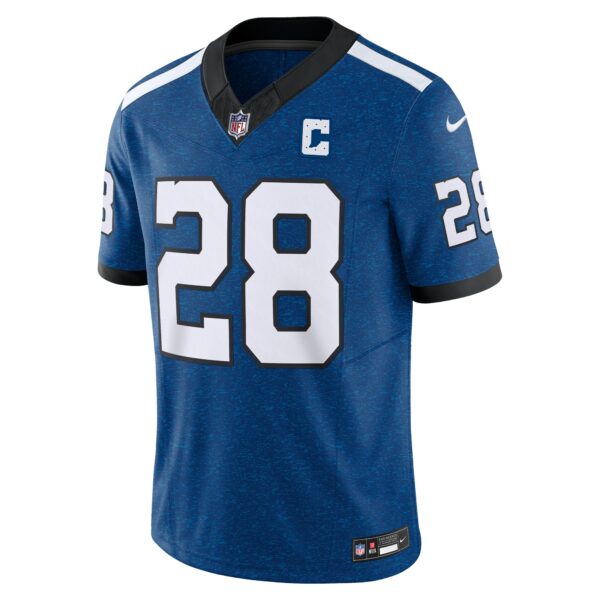 Men’s Indianapolis Colts Jonathan Taylor Nike Blue Vapor F.U.S.E. Limited Jersey