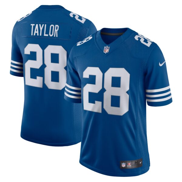 Men’s Indianapolis Colts Jonathan Taylor Nike Royal Alternate Vapor Limited Jersey