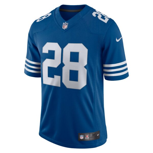 Men’s Indianapolis Colts Jonathan Taylor Nike Royal Alternate Vapor Limited Jersey