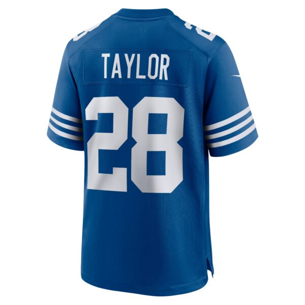 Men’s Indianapolis Colts Jonathan Taylor Nike Royal Game Player Jersey