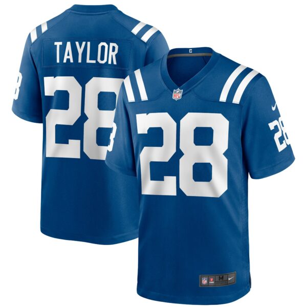 Men’s Indianapolis Colts Jonathan Taylor Nike Royal Player Game Jersey