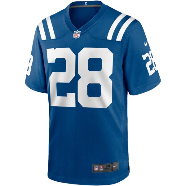 Men’s Indianapolis Colts Jonathan Taylor Nike Royal Player Game Jersey