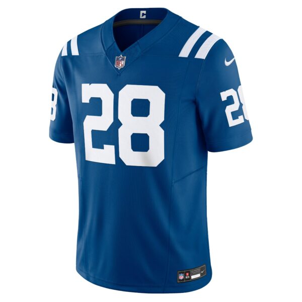 Men’s Indianapolis Colts Jonathan Taylor Nike Royal Vapor F.U.S.E. Limited Jersey