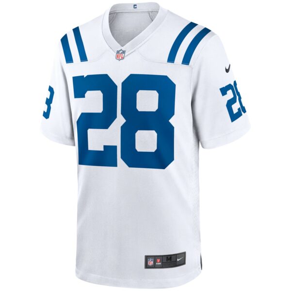 Men’s Indianapolis Colts Jonathan Taylor Nike White Game Jersey