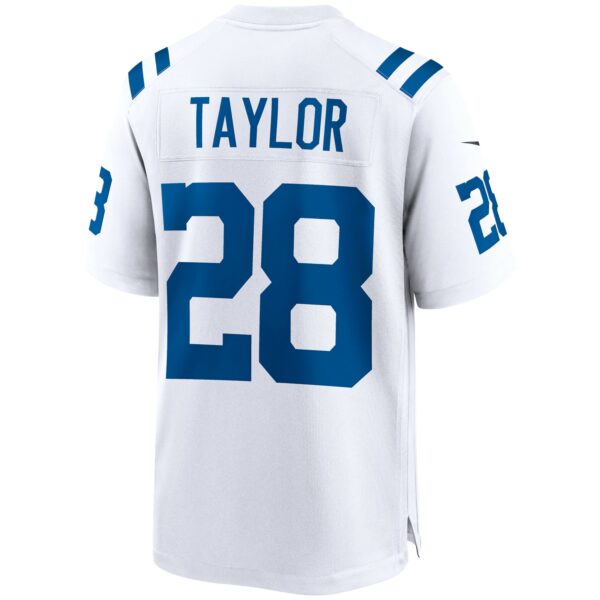 Men’s Indianapolis Colts Jonathan Taylor Nike White Game Jersey