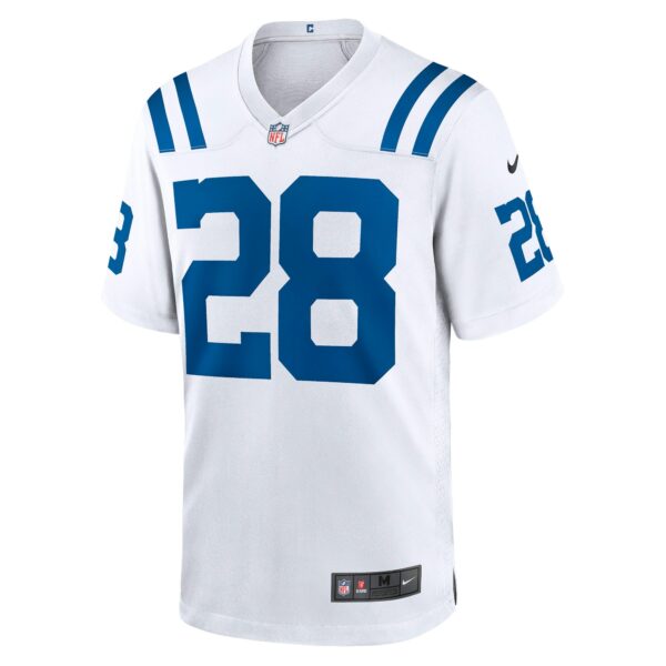 Men’s Indianapolis Colts Jonathan Taylor Nike White Player Game Jersey