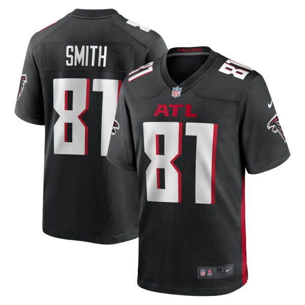 Men’s Atlanta Falcons Jonnu Smith Nike Black Game Player Jersey