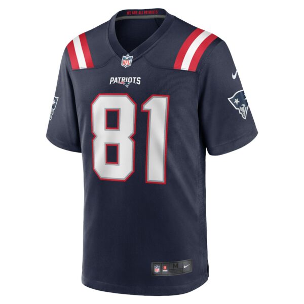 Men’s New England Patriots Jonnu Smith Nike Navy Game Jersey