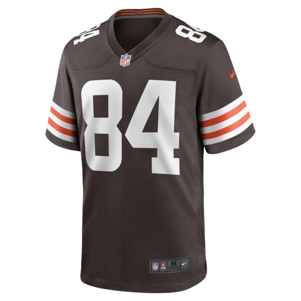 Men’s Cleveland Browns Jordan Akins Nike Brown Game Player Jersey