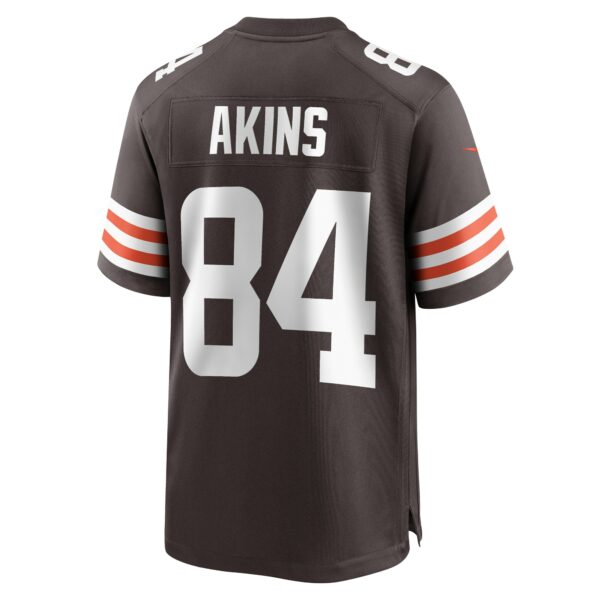 Men’s Cleveland Browns Jordan Akins Nike Brown Game Player Jersey