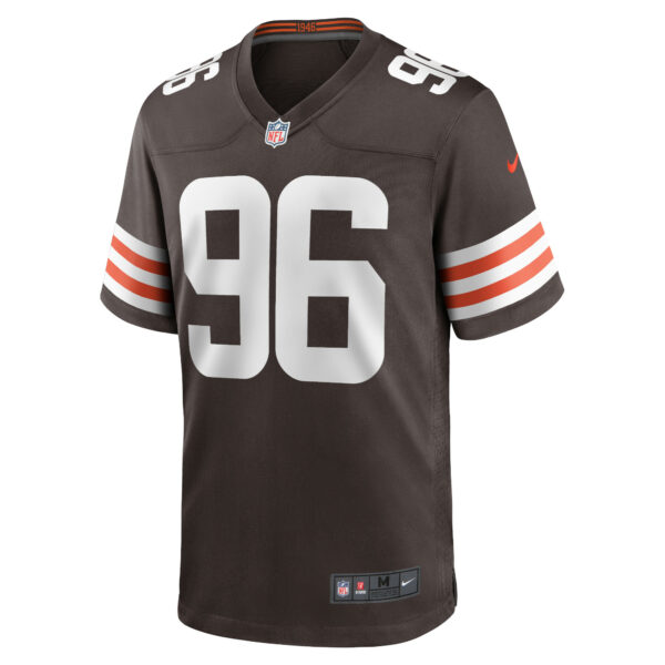 Men’s Cleveland Browns Jordan Elliott Nike Brown Game Jersey