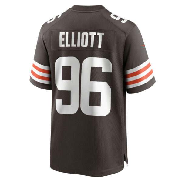 Men’s Cleveland Browns Jordan Elliott Nike Brown Game Jersey