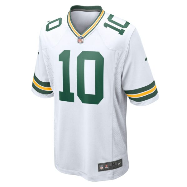 Men’s Green Bay Packers Jordan Love Nike White Game Jersey