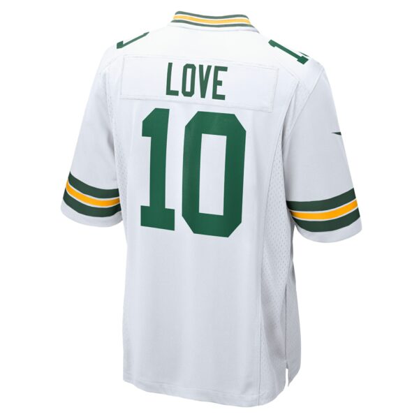 Men’s Green Bay Packers Jordan Love Nike White Game Jersey