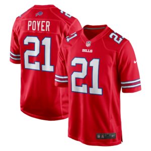 Men's Buffalo Bills Jordan Poyer Nike Red Alternate Game Jersey