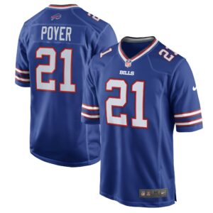 Men's Buffalo Bills Jordan Poyer Nike Royal Team Game Jersey