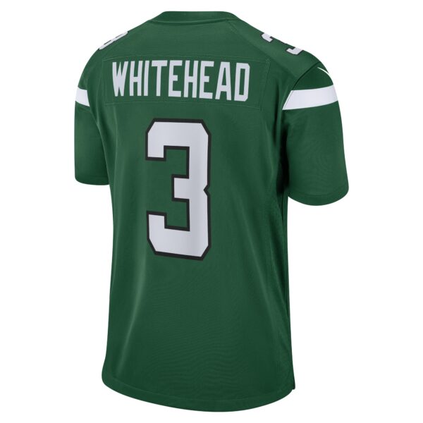 Men’s New York Jets Jordan Whitehead Nike Gotham Green Game Player Jersey