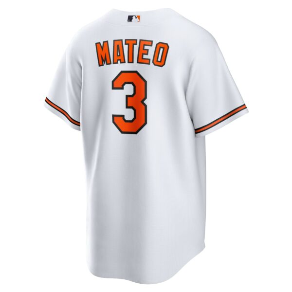 Men’s Baltimore Orioles Jorge Mateo Nike White Replica Player Jersey