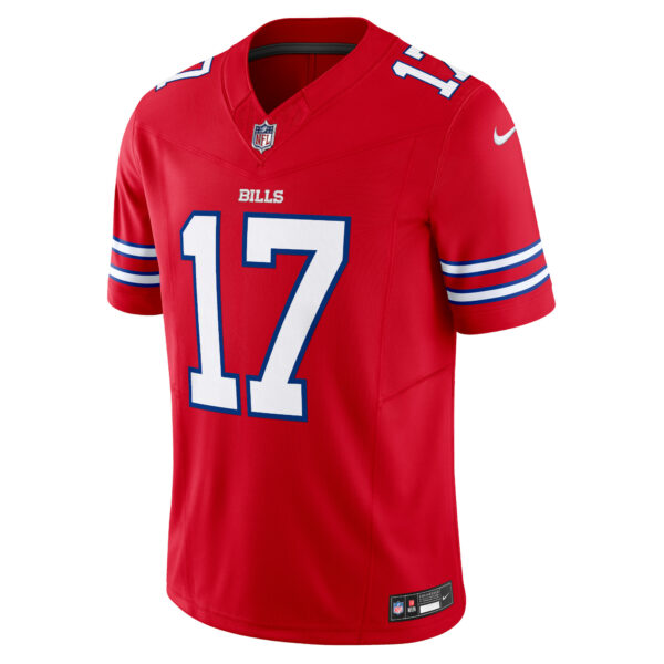 Men’s Buffalo Bills Josh Allen Nike Red Vapor F.U.S.E. Limited Jersey