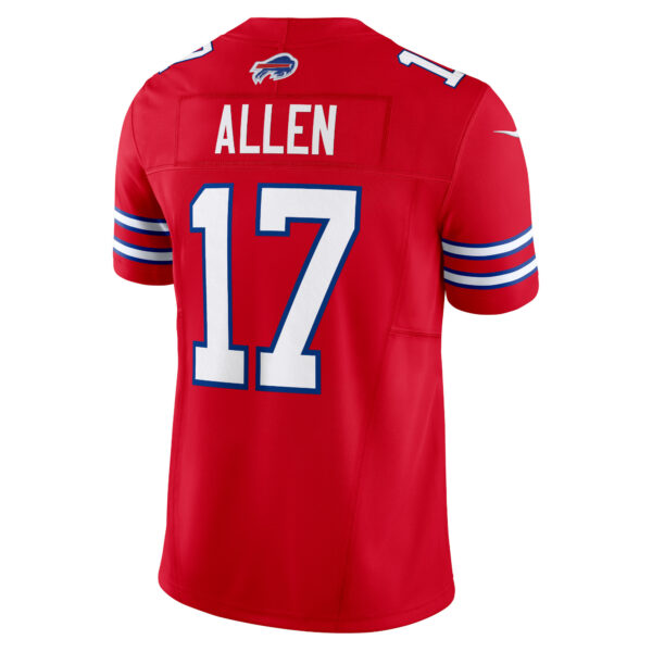 Men’s Buffalo Bills Josh Allen Nike Red Vapor F.U.S.E. Limited Jersey