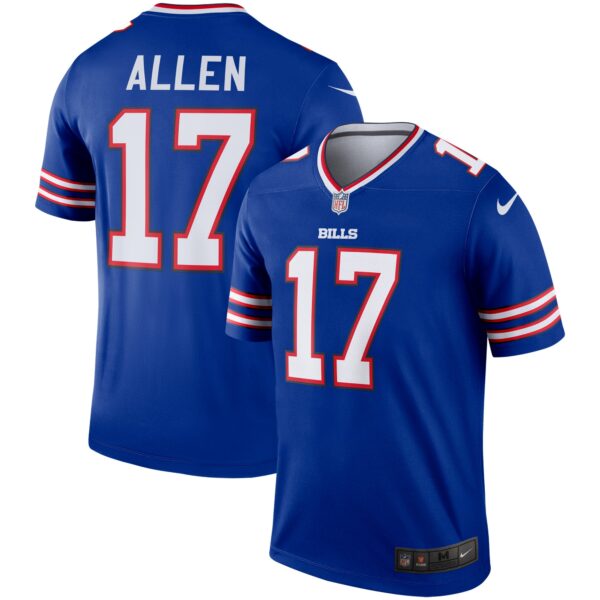 Men’s Buffalo Bills Josh Allen Nike Royal Legend Jersey