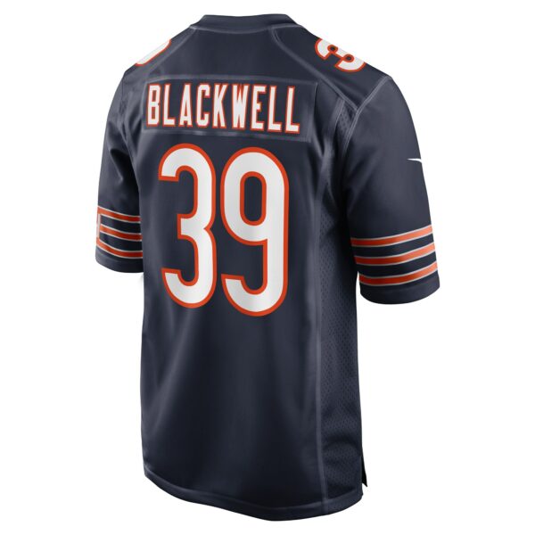 Men’s Chicago Bears Josh Blackwell Nike Navy Game Player Jersey