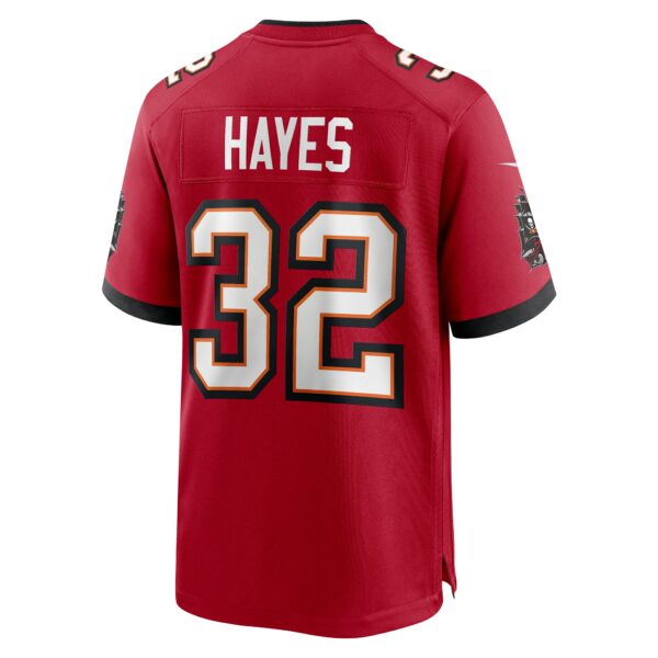 Men’s Tampa Bay Buccaneers Josh Hayes Nike Red Game Jersey