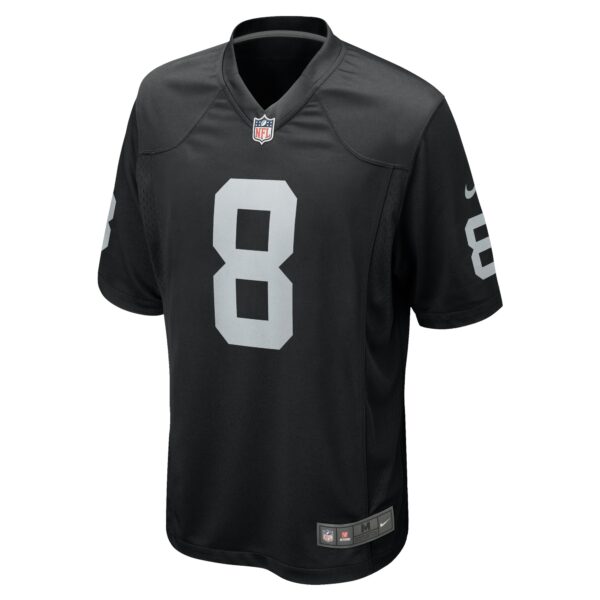 Men’s Las Vegas Raiders Josh Jacobs Nike Black Game Player Jersey