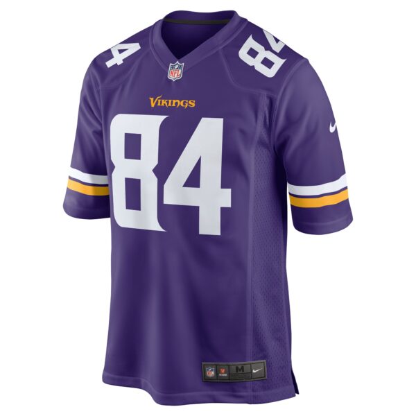 Men’s Minnesota Vikings Josh Oliver Nike Purple Game Player Jersey