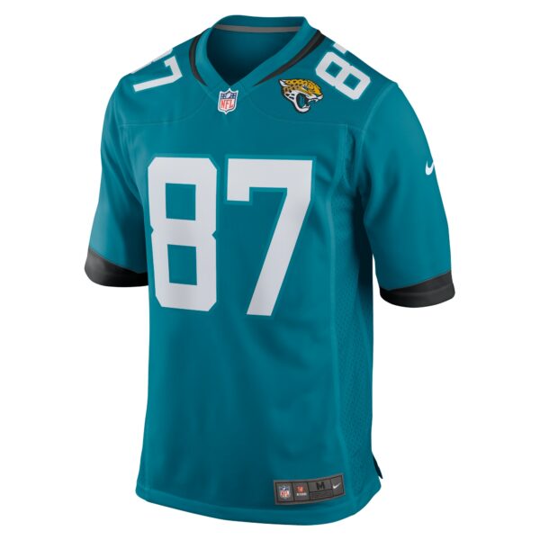 Men’s Jacksonville Jaguars Josh Pederson Nike Teal Team Game Jersey