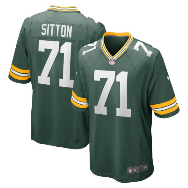 Men’s Green Bay Packers Josh Sitton Nike Green Retired Game Jersey