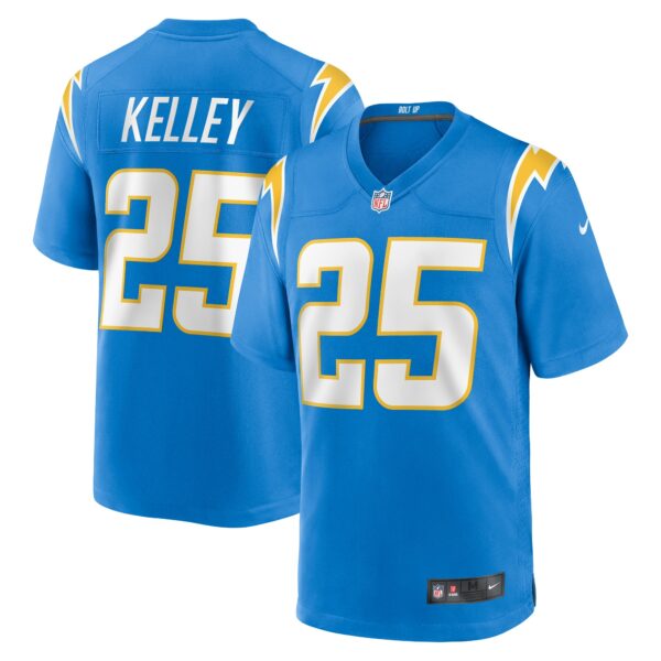 Men’s Los Angeles Chargers Joshua Kelley Nike Powder Blue Game Jersey