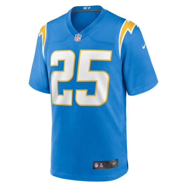 Men’s Los Angeles Chargers Joshua Kelley Nike Powder Blue Game Jersey