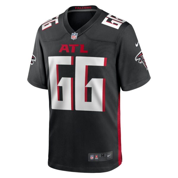 Men’s Atlanta Falcons Joshua Miles Nike Black Game Jersey