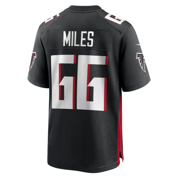 Men’s Atlanta Falcons Joshua Miles Nike Black Game Jersey