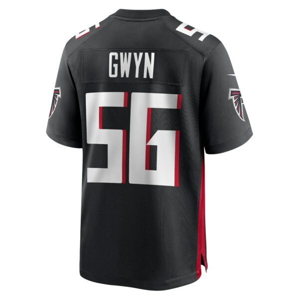 Men’s Atlanta Falcons Jovaughn Gwyn Nike Black Team Game Jersey