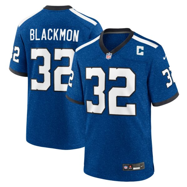 Men’s Indianapolis Colts Julian Blackmon Nike Royal Indiana Nights Alternate Game Jersey