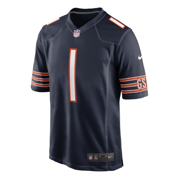 Men’s Chicago Bears Justin Fields Nike Navy Game Jersey