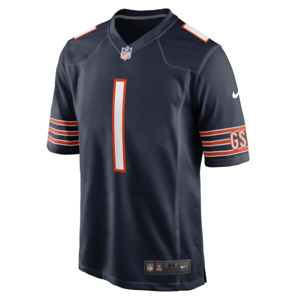 Men’s Chicago Bears Justin Fields Nike Navy Player Game Jersey