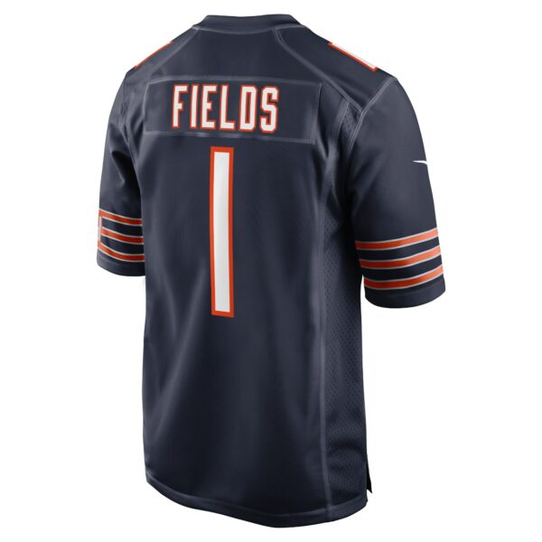 Men’s Chicago Bears Justin Fields Nike Navy Player Game Jersey