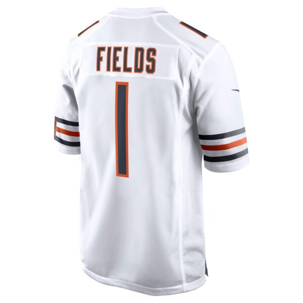 Men’s Chicago Bears Justin Fields Nike White Player Game Jersey