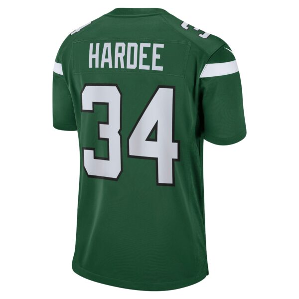 Men’s New York Jets Justin Hardee Nike Gotham Green Game Jersey