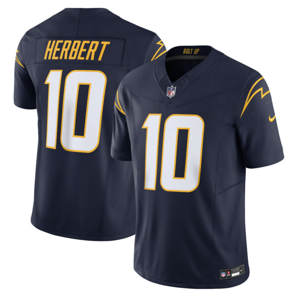 Men’s Los Angeles Chargers Justin Herbert Nike Navy Vapor F.U.S.E. Limited Jersey