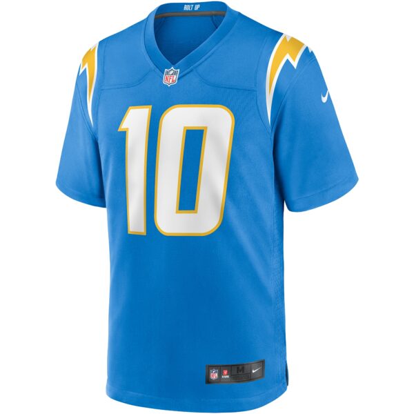 Men’s Los Angeles Chargers Justin Herbert Nike Powder Blue Player Game Jersey