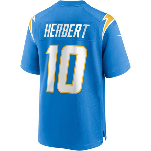 Men’s Los Angeles Chargers Justin Herbert Nike Powder Blue Player Game Jersey