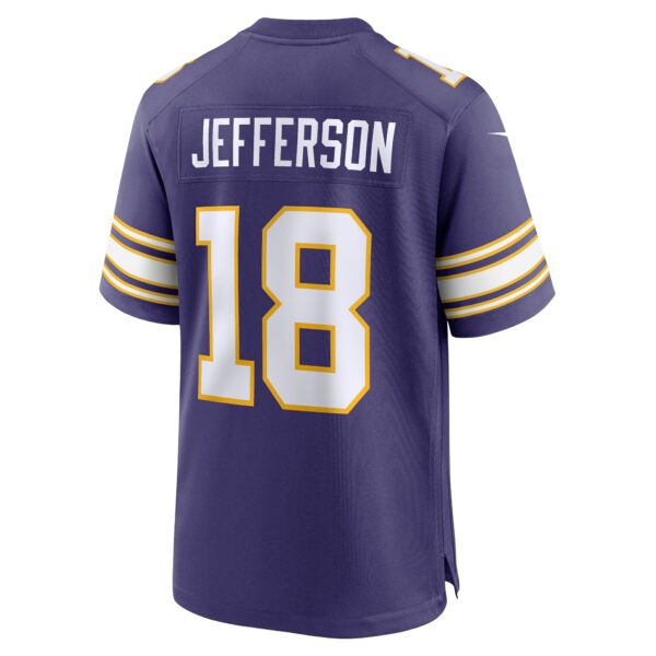 Men’s Minnesota Vikings Justin Jefferson Nike Purple Classic Player Game Jersey