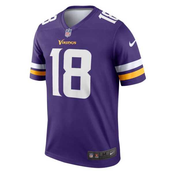 Men’s Minnesota Vikings Justin Jefferson Nike Purple Legend Jersey